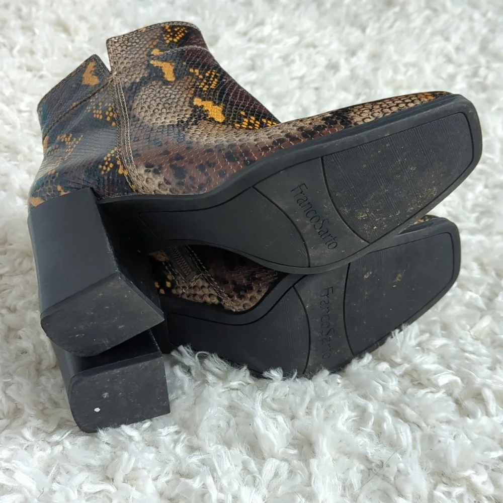 Franco Sarto Generous snake bootie - Picture 7 of 9